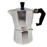 KLOC 3-Cup Espresso Coffee Maker Stovetop, Aluminum, thumbnail image