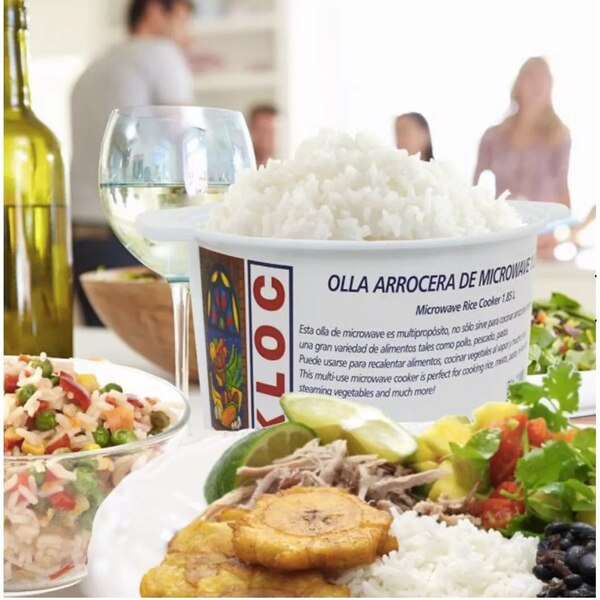 KLOC Microwave Rice Cooker 1.85 L