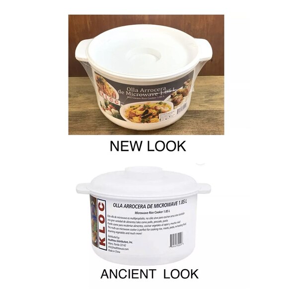 KLOC Microwave Rice Cooker 1.85 L