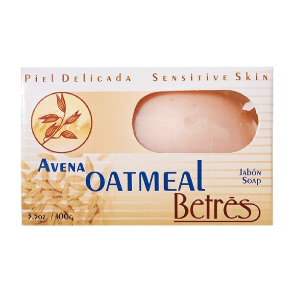 Betres Jabon De Avena Oatmeal Soap, 3.5 OZ