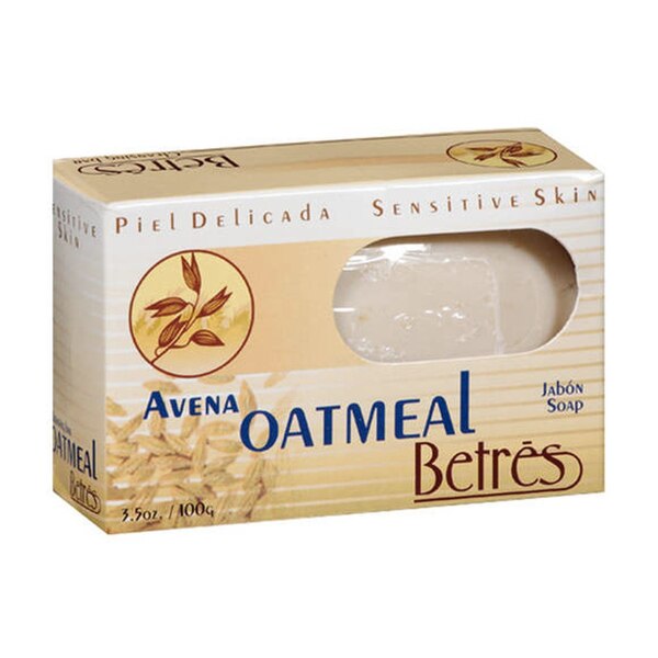Betres Jabon De Avena Oatmeal Soap, 3.5 OZ
