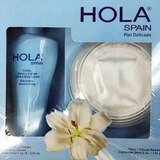 Hola Spain Hand and Body Lotion & Talcum Powder Gift Set for Delicate Skin, Blue, thumbnail image
