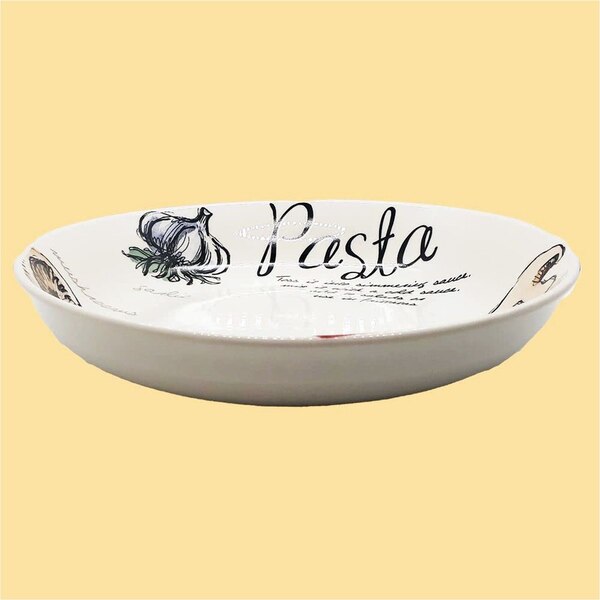 KLOC Porcelain 8" Pasta Plate