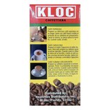 KLOC 1-Cup Stovetop Espresso Coffee Maker, Aluminum, Silver, thumbnail image