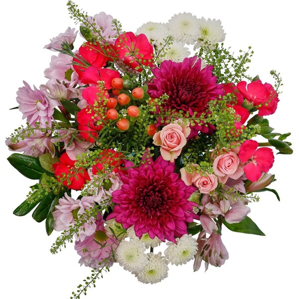 Scarlett Large Fresh Flower Bouquet, Assorted Varieties