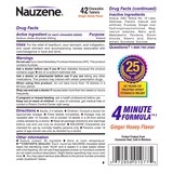 Nauzene Ginger Honey Chewables 42ct. Sodium Citrate Dihydrate (230 mg) Chewables, thumbnail image