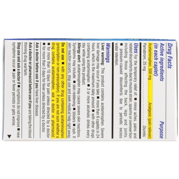 Backaid Max Pain Relief Caplets, 38 CT