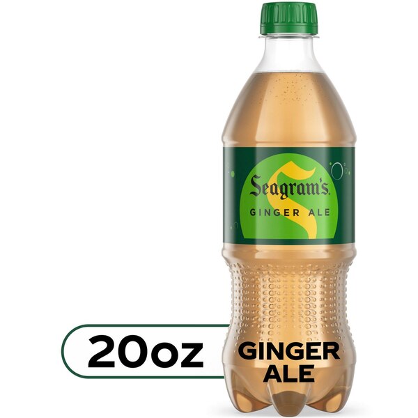 Seagrams Ginger Ale Bottle, 20 fl oz