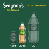 Seagrams Ginger Ale Bottle, 20 fl oz, thumbnail image