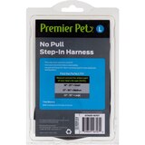 Premier Pet No Pull Step-In Harness, Black, Medium, thumbnail image