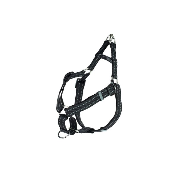 Premier Pet No Pull Step-In Harness, Black, Medium