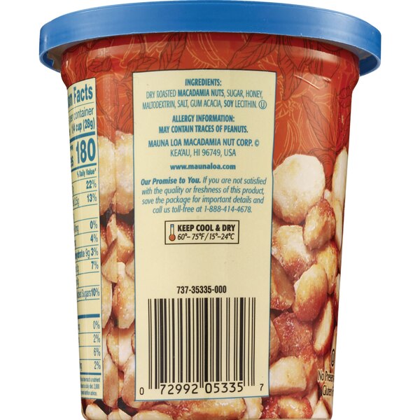 Mauna Loa Honey Roasted Macadamias