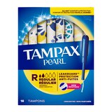 Tampax Pearl Tampons with LeakGuard Braid, Unscented, Regular, thumbnail image