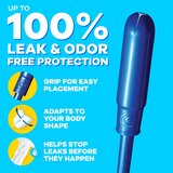 Tampax Pearl Tampons with LeakGuard Braid, Unscented, Regular, thumbnail image 3 of 13