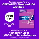 Tampax Radiant Tampons, Regular/Super/Super Plus Absorbency, 28 CT, thumbnail image