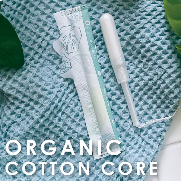 L. Organic Cotton Regular & Super Tampons, 30 CT