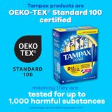 Tampax Pearl Tampons with LeakGuard Braid, Unscented, Light/Regular/Super, thumbnail image