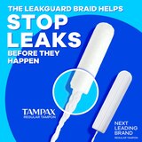 Tampax Pearl Tampons with LeakGuard Braid, Unscented, Light/Regular/Super, thumbnail image