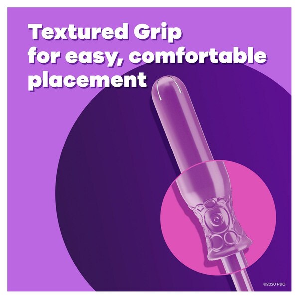 Tampax Radiant Plastic Tampons, Unscented, Super