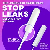 Tampax Radiant Plastic Tampons, Unscented, Super, thumbnail image