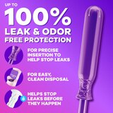 Tampax Radiant Plastic Tampons, Unscented, Super, thumbnail image