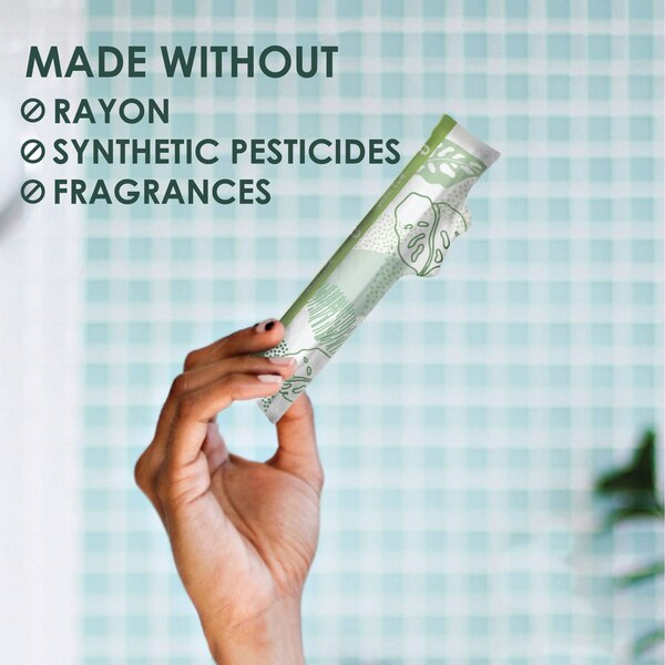 L. Organic Cotton Regular Tampons, 30 CT