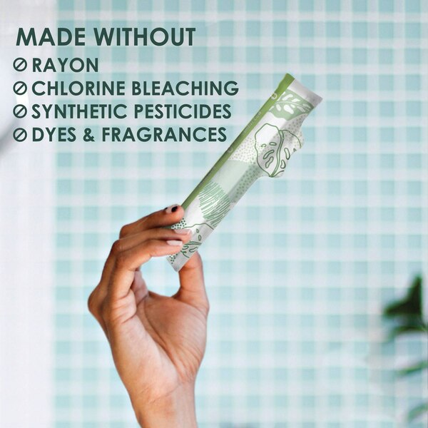 L. Organic Cotton Light & Regular Tampons, 30 CT