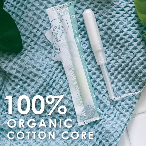 L. Organic Cotton Light & Regular Tampons, 30 CT