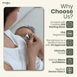 Moogco Silver Nursing Cups with Silicone Pads, 2 CT, thumbnail image
