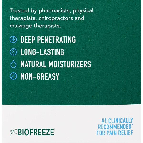Biofreeze Fast Acting Menthol Pain Relief Cream, 3 OZ