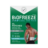 Biofreeze Menthol XL Pain Relief Patches, 4 CT, thumbnail image