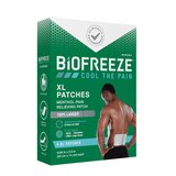 Biofreeze Menthol XL Pain Relief Patches, 4 CT, thumbnail image
