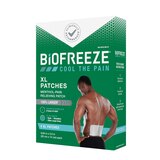 Biofreeze Menthol XL Pain Relief Patches, 4 CT, thumbnail image