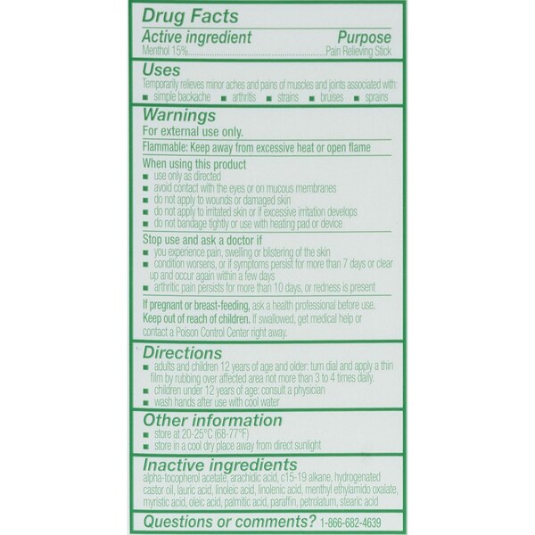 Biofreeze Dry Stick, 1 CT