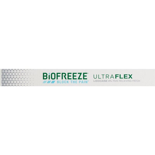 Biofreeze Ultraflex Lidocaine Pain Relieving Patch, 4 CT