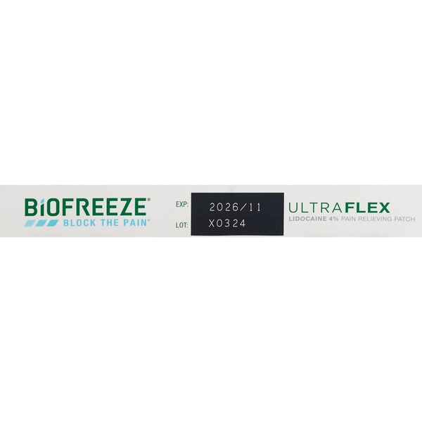 Biofreeze Ultraflex Lidocaine Pain Relieving Patch, 4 CT