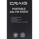 Vivitar Portable AM/FM Radio, thumbnail image