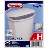 Sterilite StepOn Garbage Can, 11 Gallons, thumbnail image