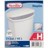Sterilite StepOn Garbage Can, 11 Gallons, thumbnail image