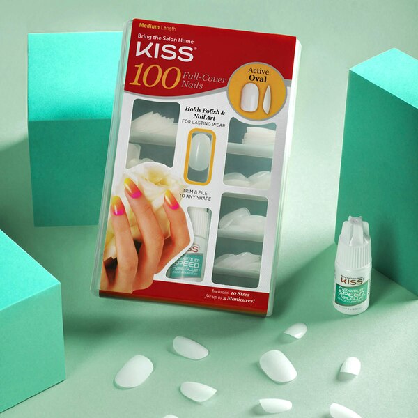 KISS Full-Cover Nails, 100 CT