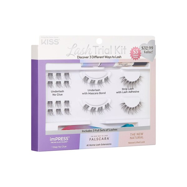 KISS imPRESS + Falscara Lash Trial Kit
