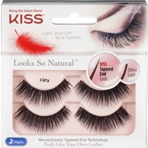 Kiss Looks So Natural - Pestañas postizas, Flirty