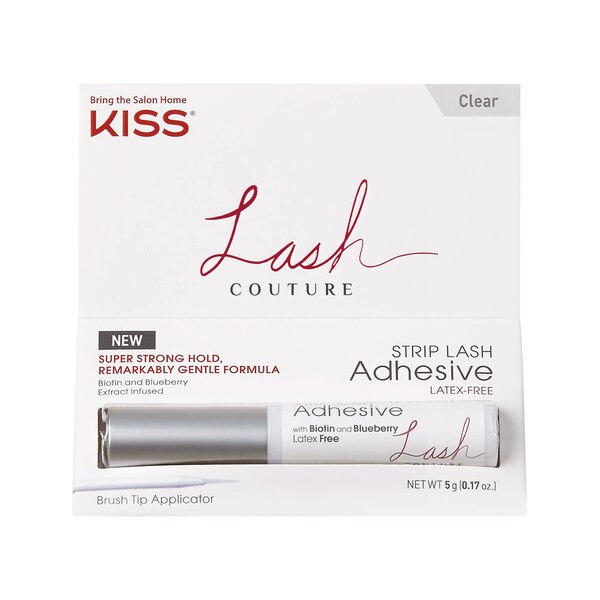KISS Lash Couture Strip Lash Adhesive False Eyelash Glue, 0.17 OZ