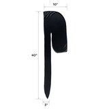 KISS Colors & Care Power Wave Satin Durag, Black, thumbnail image