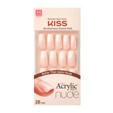 KISS Salon Acrylic Nude False Nails, thumbnail image