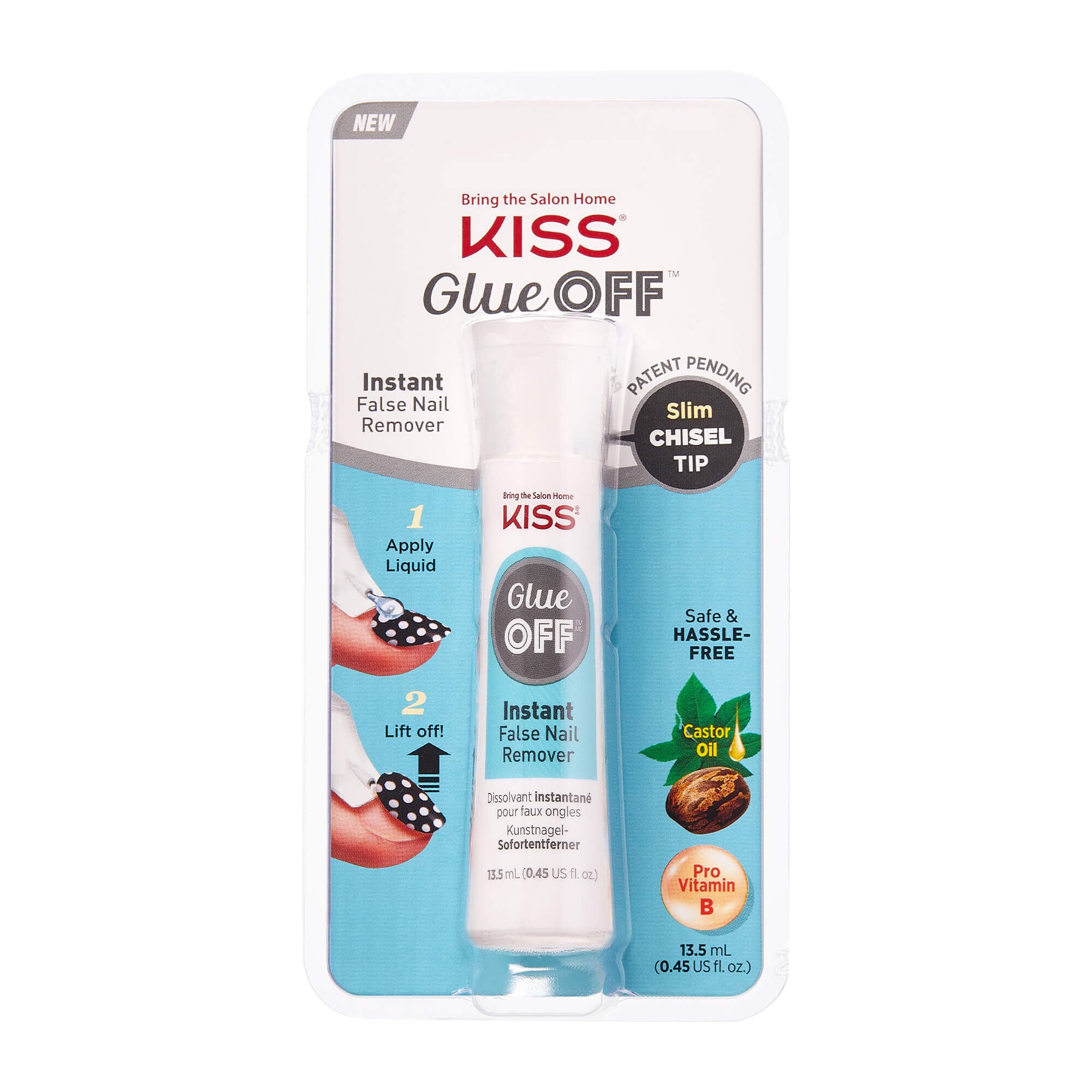 KISS Glue OFF - Removedor instantáneo de uñas postizas