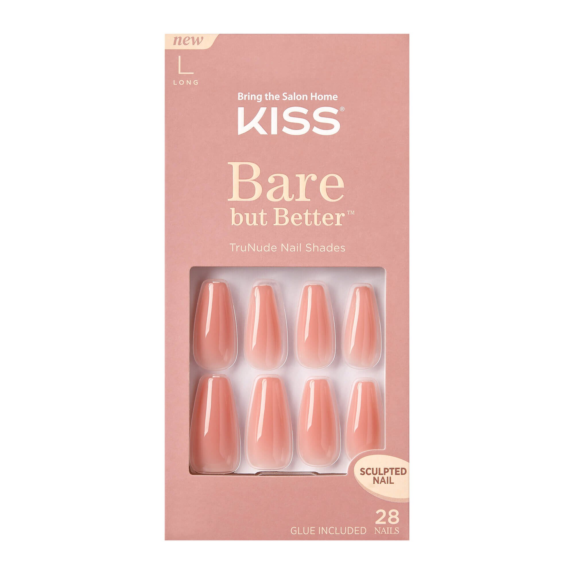 KISS Bare but Better Nude False Nails