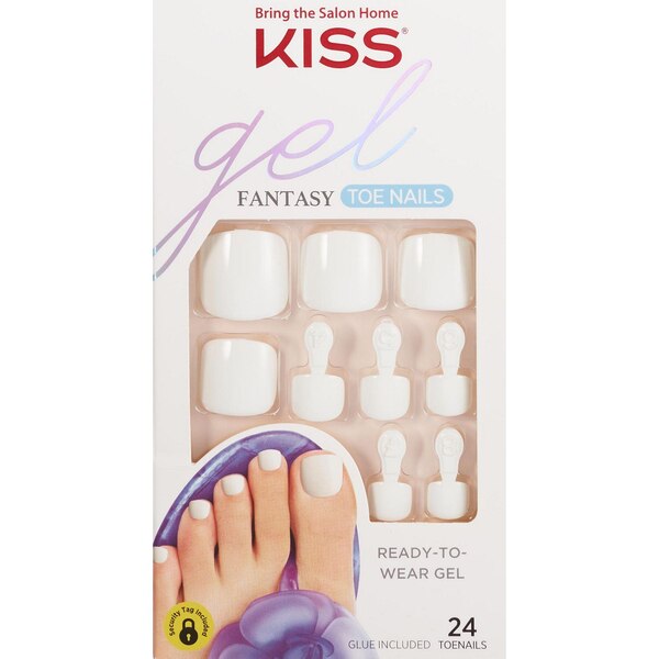 Kiss Gel Fantasy Toe Nails, This is Classic