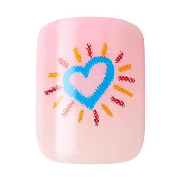 imPRESS Press-On Manicure Limited Edition Pride Nails, Pink, Short, Square, 33 Ct.