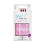 KISS Gel Fantasy Jelly Color Sculpted False Nails, thumbnail image